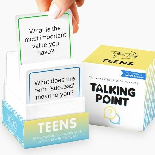 200 Conversation Cards for Teens